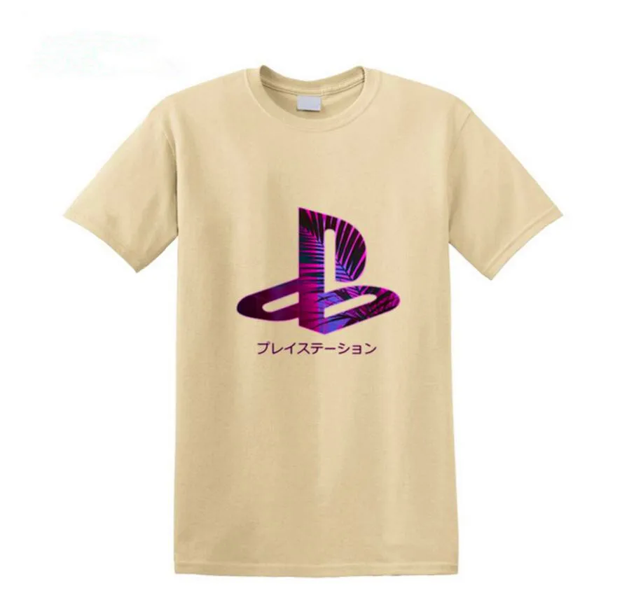 2019 летняя креативная брендовая футболка в японском стиле с фиолетовым