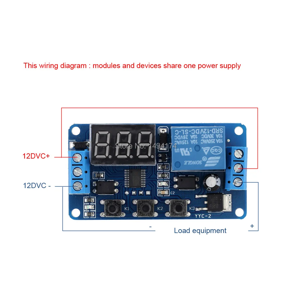 WQScosea Q8S 116 LED 12V DC многофункциональное автоматическое реле самоблокировки PLC|switch