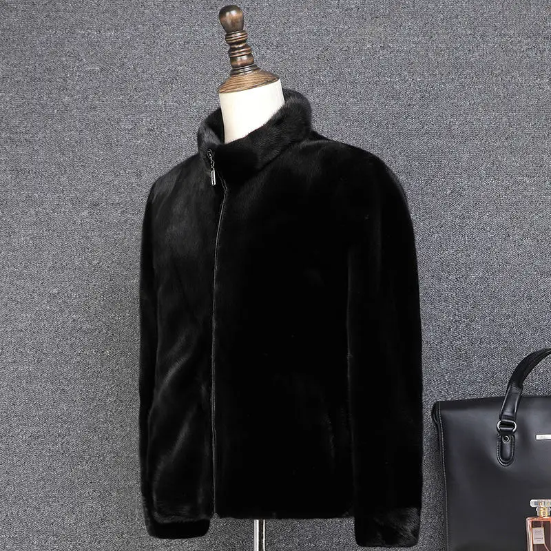 VHO зима теплый бренд норки Мех животных пальто для будущих мам природный