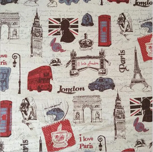 150cm X 50 cm linen cotton fabric handmade DIY curtains crafts | Дом и сад