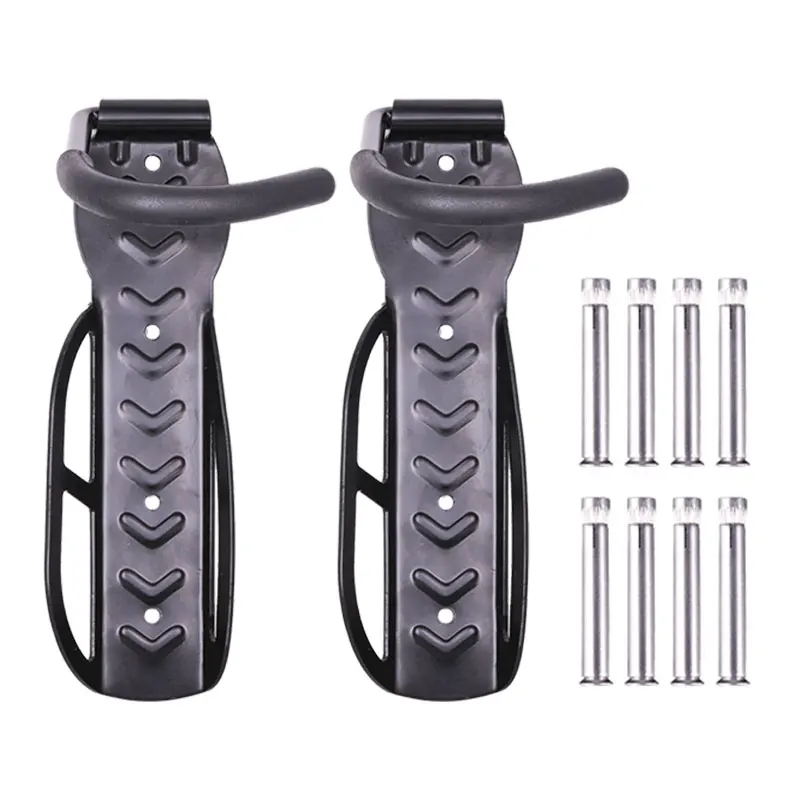 2pcs quality metal Deemount 2 шт./лот сверхмощный настенный крюк MTB дорожный велосипед для хранения фиксированная подвесная стойка держатель для велосипеда - Цвет: 2pcs quality metal