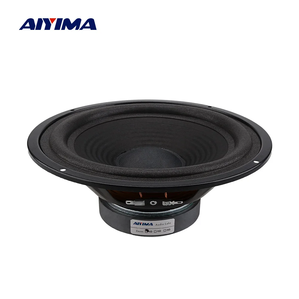 AIYIMA 8 дюймов НЧ-динамик сабвуфер динамик 4 Ом 150 вт DIY музыка звук динамик s Колонка Громкий динамик для звуковой системы