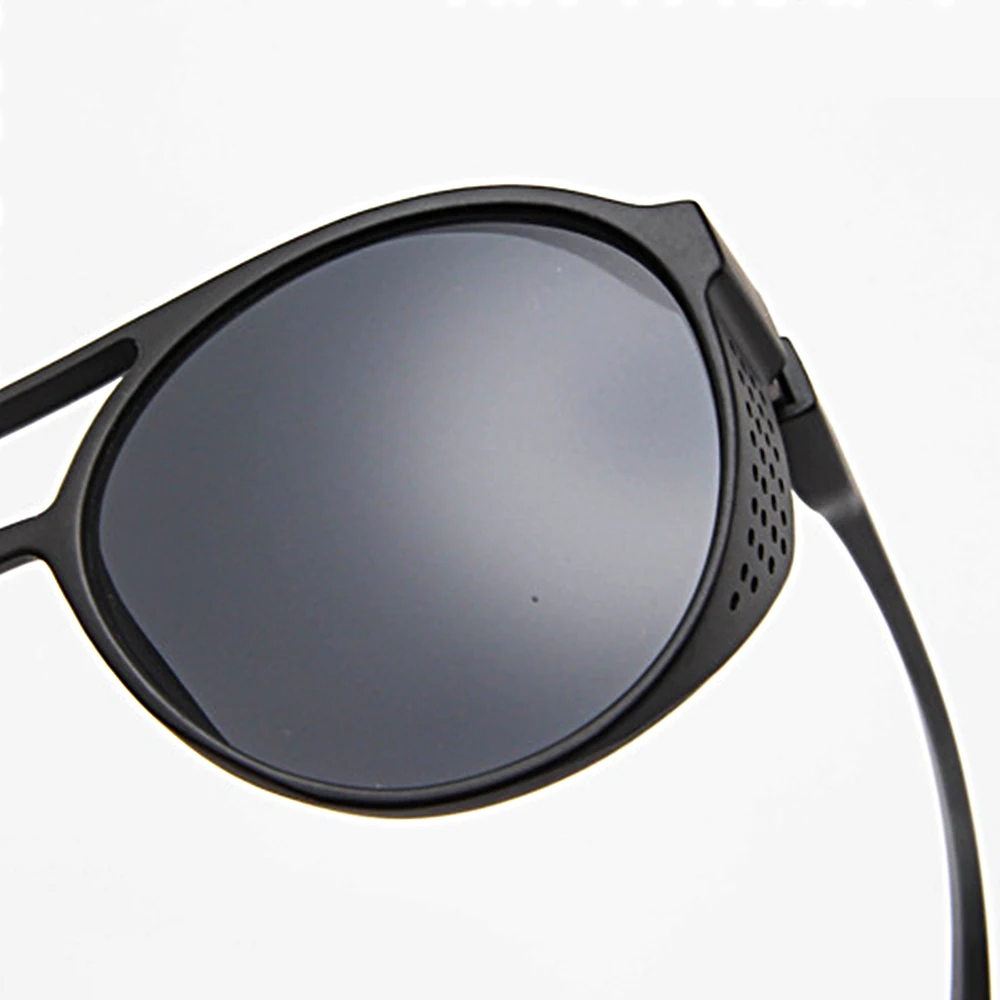 Vintage Men Steampunk Sunglasses Women Retro Goggles Round Flip Up Glasses Steam Punk Eyewear Z094