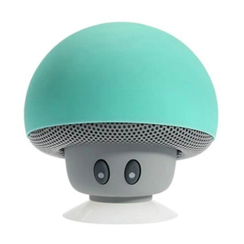 Green Беспроводной мини Bluetooth динамик Портативный Гриб водонепроницаемый стерео Bluetooth динамик для мобильного телефона iPhone Xiaomi компьютер - Цвет: Green