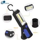 Портативный магнитный COB светодиодный рабочий флэш-светильник фонарь светильник аккумулятор флэш-светильник ручка карманные фонари светильник s фонарь-чип флэш-светильник