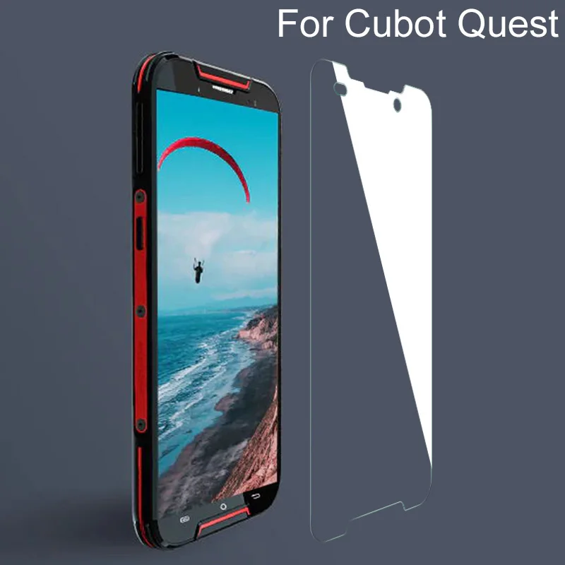 For Cubot Quest Phone Glass Film Screen Protector Ultra Thin 5.5 inch Transparent Protective Tempered | Мобильные телефоны и