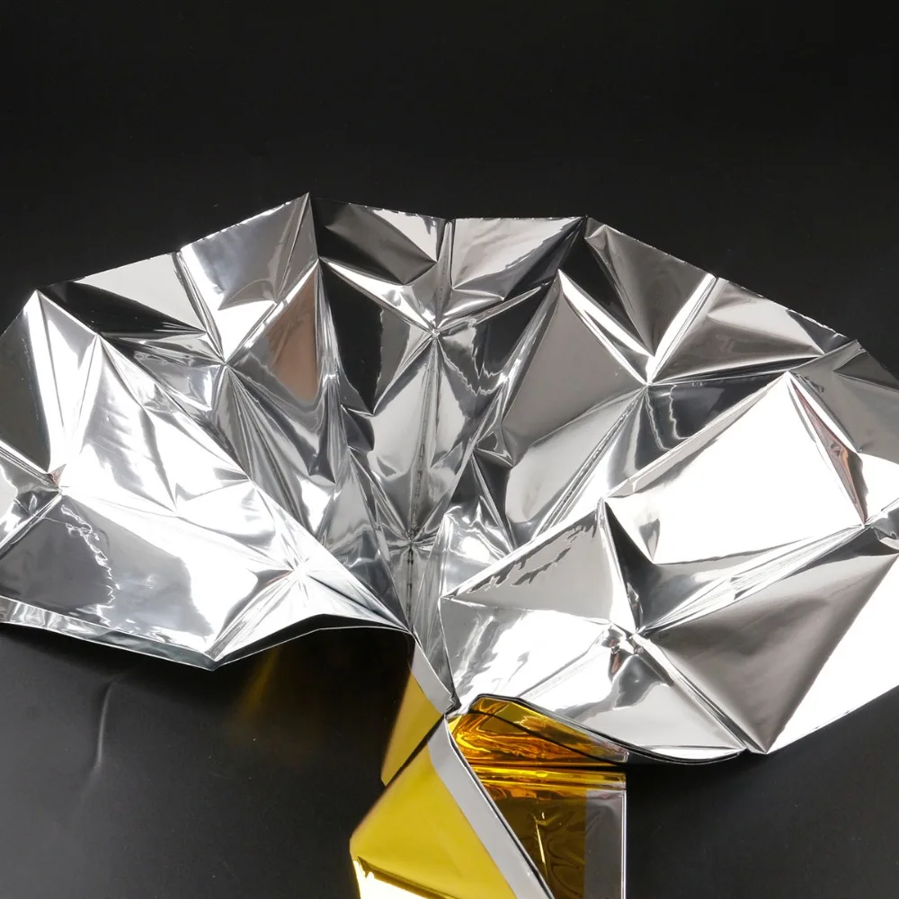 Водонепроницаемое аварийное спасательное одеяло на открытом воздухе для