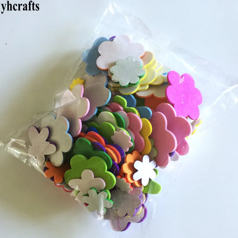 1 пакетов/лот смесь цветов из пенопласта Ранние развивающие игрушки для детского