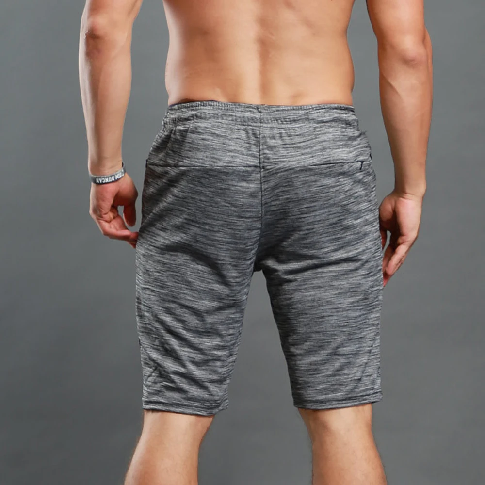 Новинка шорты для бега в тренажерном зале с эластичной резинкой на талии мужские