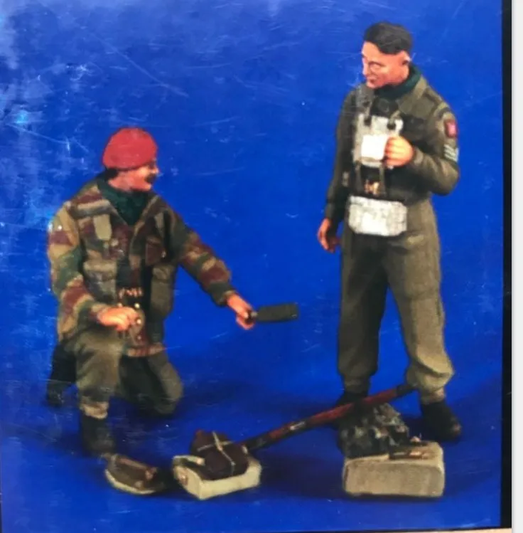 1/35 модельная фигурка из смолы разобранный Неокрашенный набор 00503|Наборы для