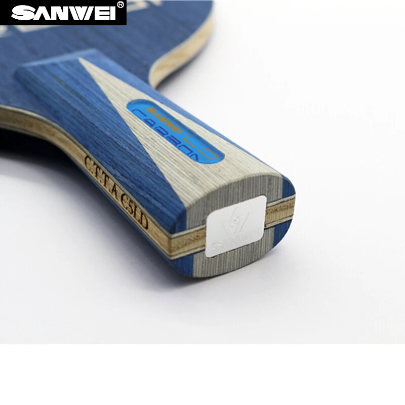 SANWEI C5 LD ракетка для настольного тенниса 5 фанеры+ 2LD углеродная Быстрая атака петля пинг понг ракетка Летучая мышь весло tenis de mesa