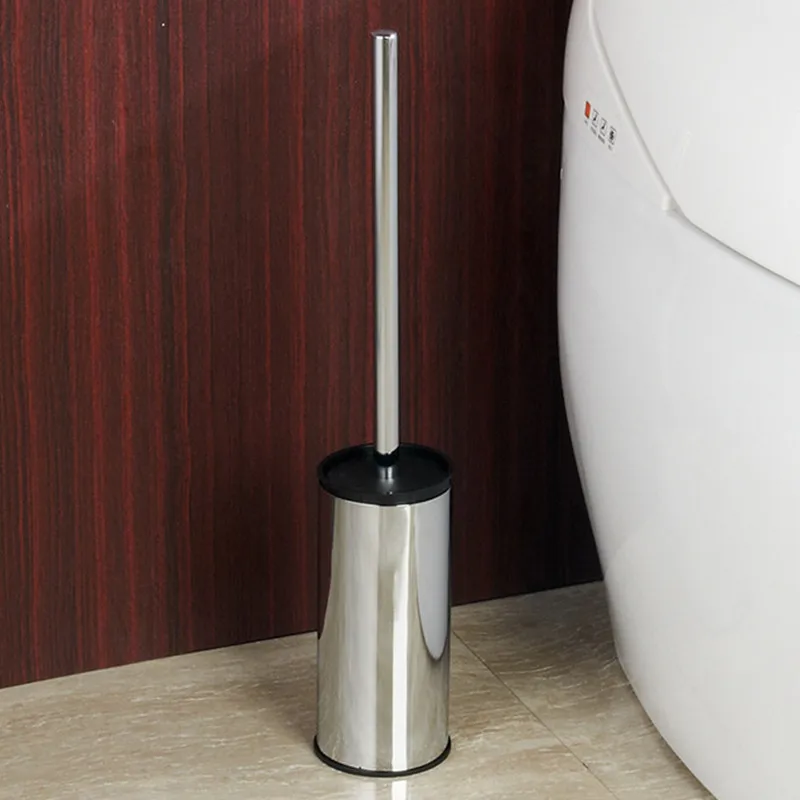 Напольная хромированная щетка для унитаза держатель из нержавеющей стали