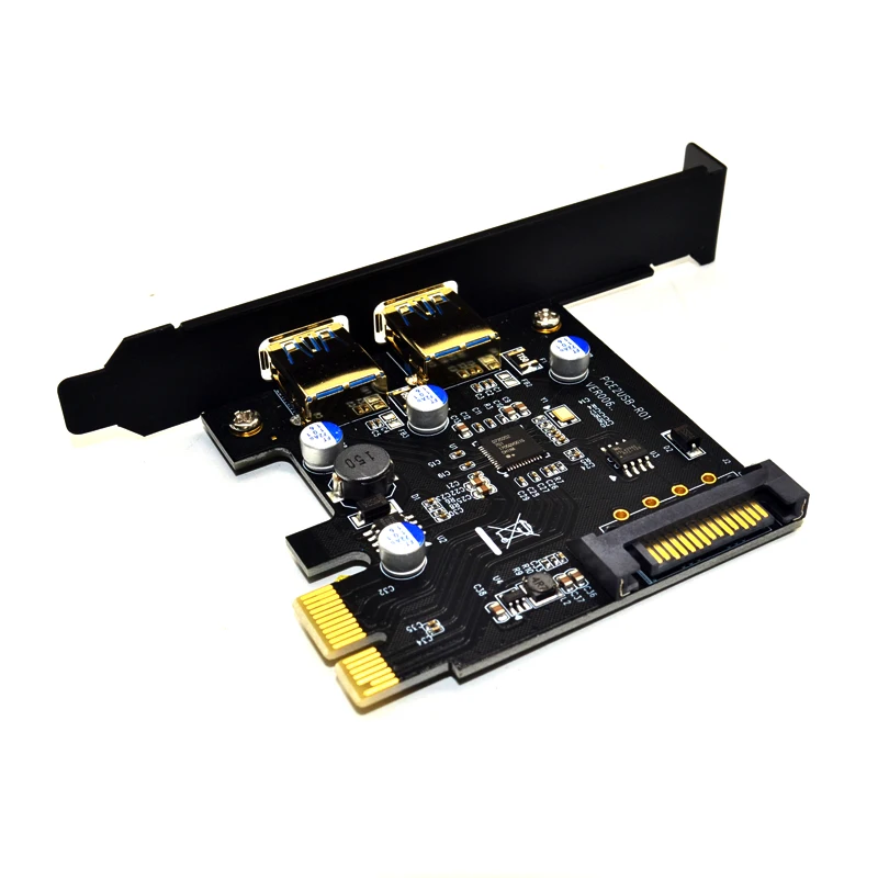 USB 3 0 PCI Express PCIE адаптер для карт 5 Гбит/с E 2 портами плата Расширительная карта SATA
