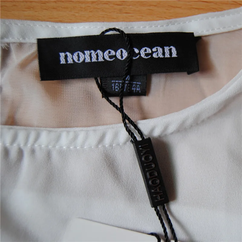 Женская блузка на шнуровке с низким высоким подметом и баской 2018 летние осенние