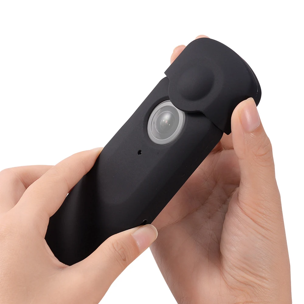 Защитный силиконовый чехол для камеры Andoer с крышкой объектива Ricoh Theta V 360 градусов