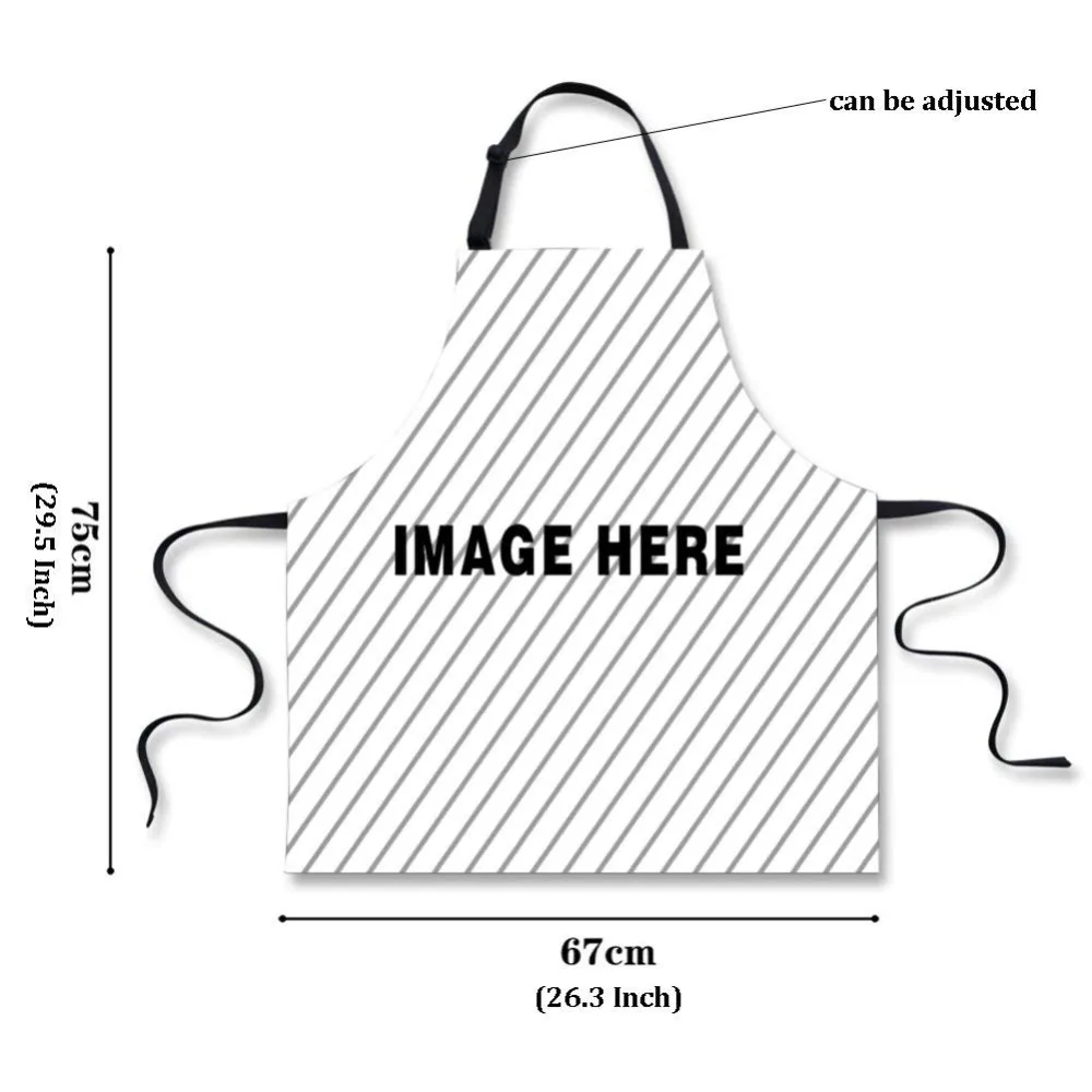 Фартук для кухни FORUDESIGNS женщин и мужчин регулируемый на шею приготовления пищи