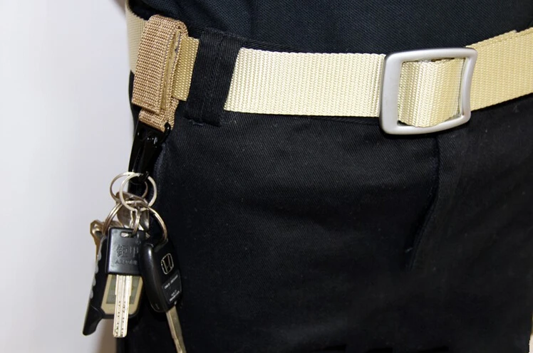 EDCGEAR 2 шт./лот высокопрочный карабин из нейлона для ключей с системой подвешивания на ремень MOLLE.