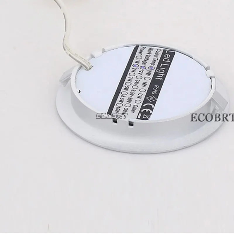 Светодиодный прожектор (50 шт./лот) 12 В 2 Вт DC светодиодный кухонный светильник под