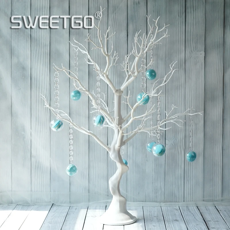 Свадебное украшение SWEETGO дерево из белой смолы имитация дерева с макронами