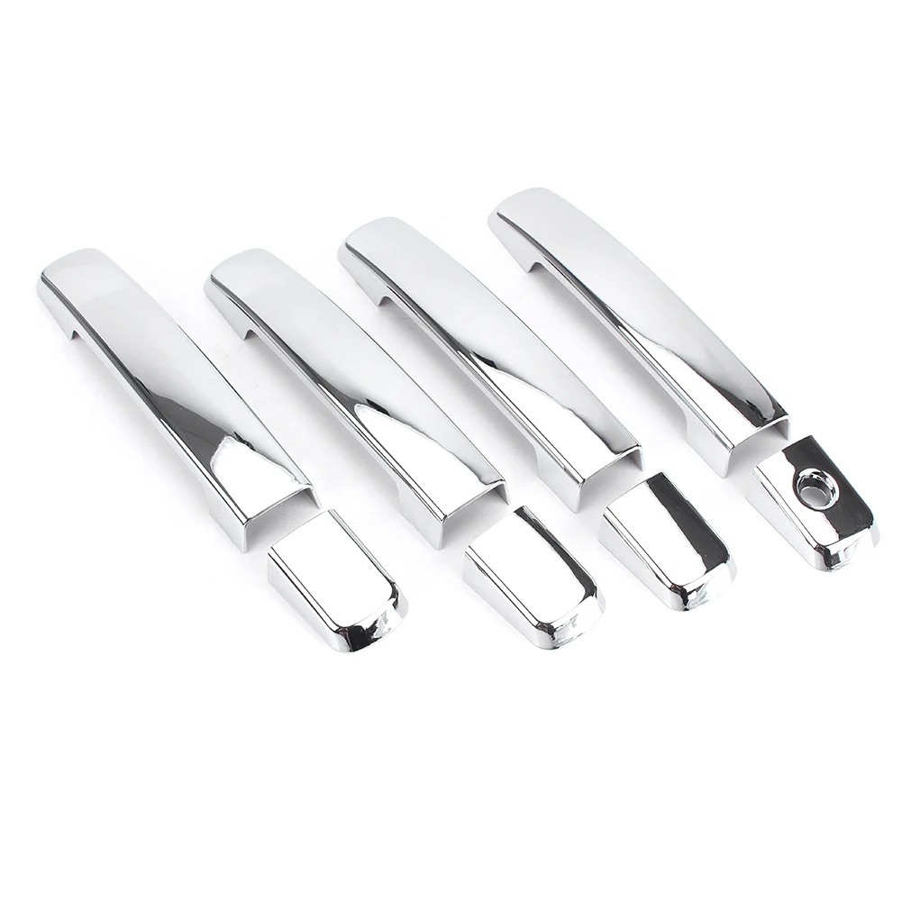 

8 шт./компл. хромированные ABS Наружная ручка двери автомобиля чехлы для Nissan Qashqai 2007-2011 для Maxima Altima Sentra Frontier Quest