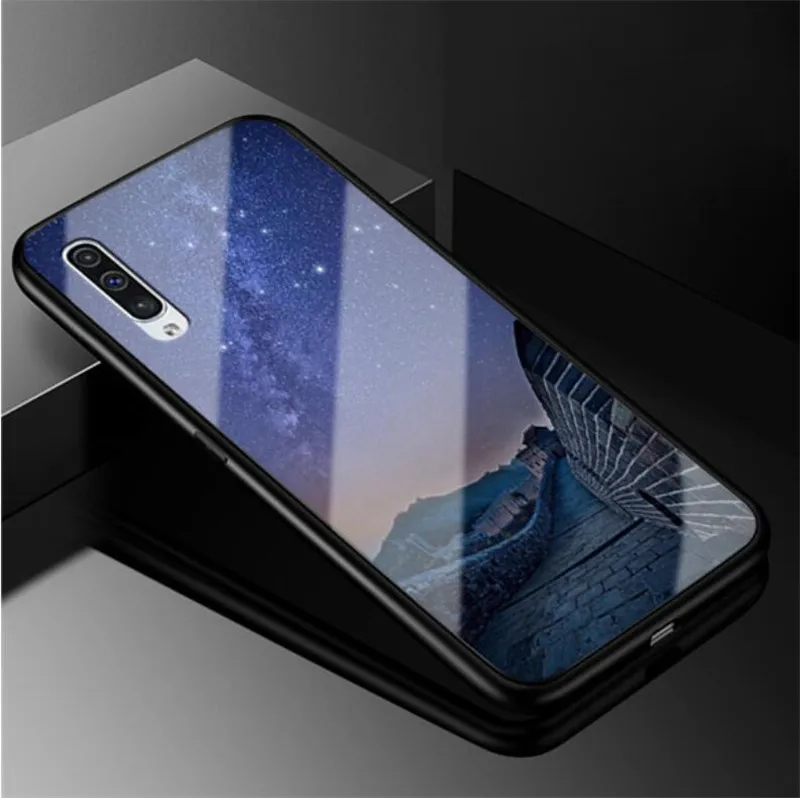 as photo 28 6," Funda для samsung Galaxy A50 чехол стекло твердая задняя крышка чехол для телефона для samsung Galaxy A50 чехол TPU рамка A 50 Coque - Цвет: as photo 28