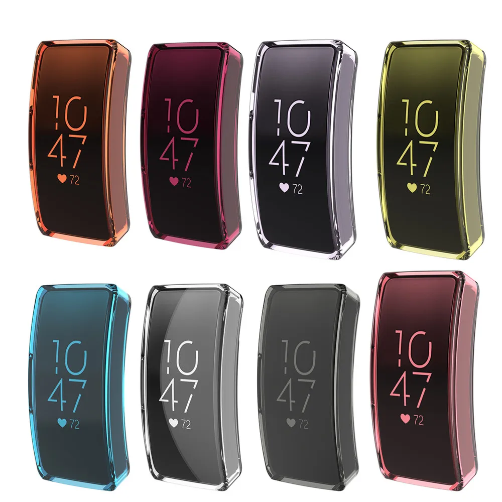 Защитная пленка из термополиуретана совместима с Fitbit Inspire/Inspire HR все вокруг защитный чехол для Fitbit Inspire