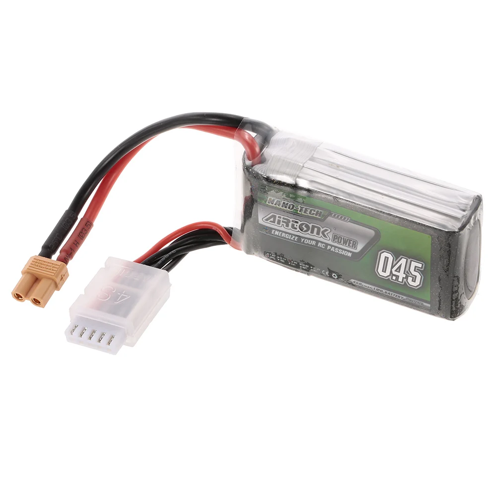 14 8 V 450 мА/ч 600 850mAh1300mAh 60C 30C 4S Перезаряжаемые Li Po Батарея XT60 XT30 JST с t образной вилкой