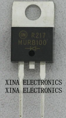 MUR8100EG MUR8100 MUR 8100 8A 1000V TO-220-2 ROHS Оригинал 10 шт./лот бесплатная доставка комплект
