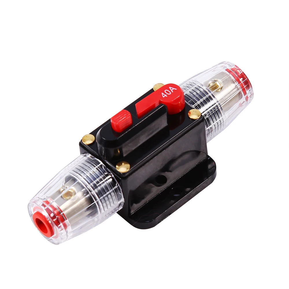 Выключатель цепи 12 В постоянного тока 40 А быстросбрасываемый удобный простой в