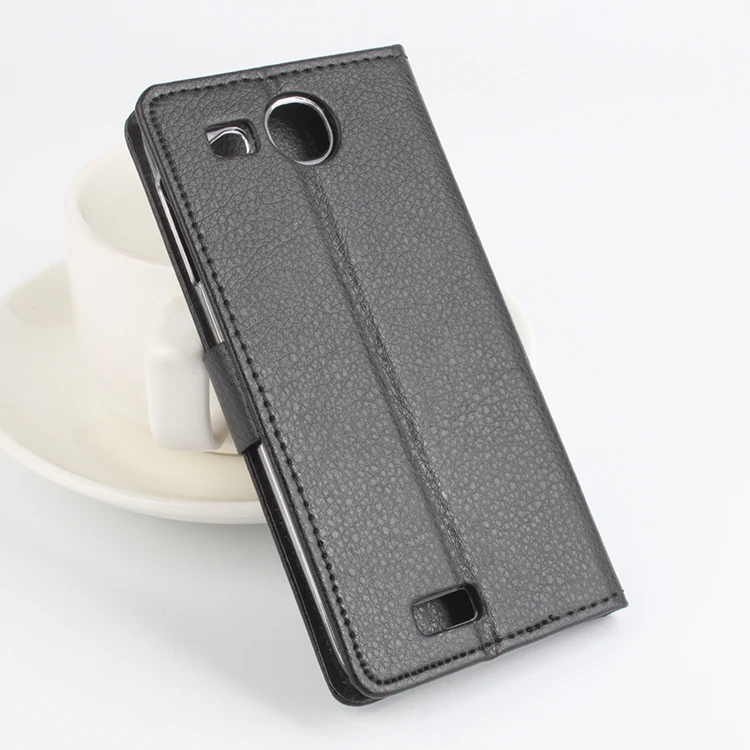 Для Alcatel One Touch Idol Ультра OT 6033 чехол для телефона Фолио Флип Однотонная одежда Личи