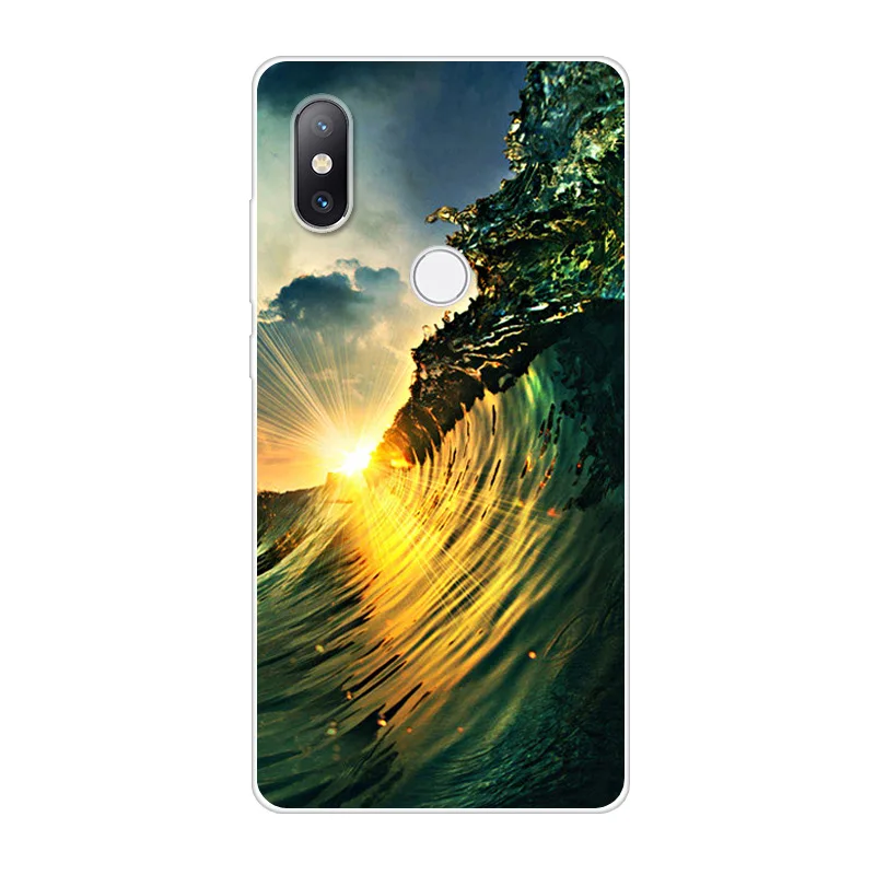 Phone Cases For Xiaomi MI 5 5C 5X 6X Soft Silicone TPU Cat Painted Back Cover 8 A1 A2 LITE SE Case |