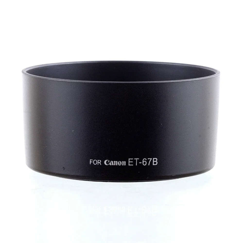 Бленда объектива et 67b et67b для Canon EF S 60 мм f/2.8 USM макро объектив байонет Бесплатная