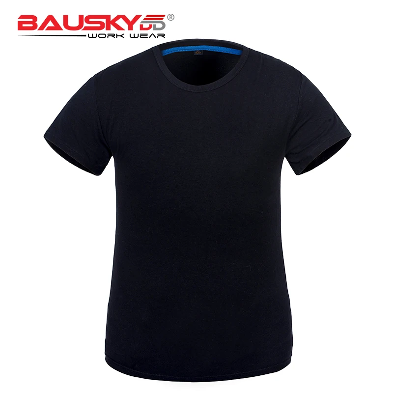 

New arrival grey black blue workwear shirt working t shirts summer with short sleeves ice cotton fabric