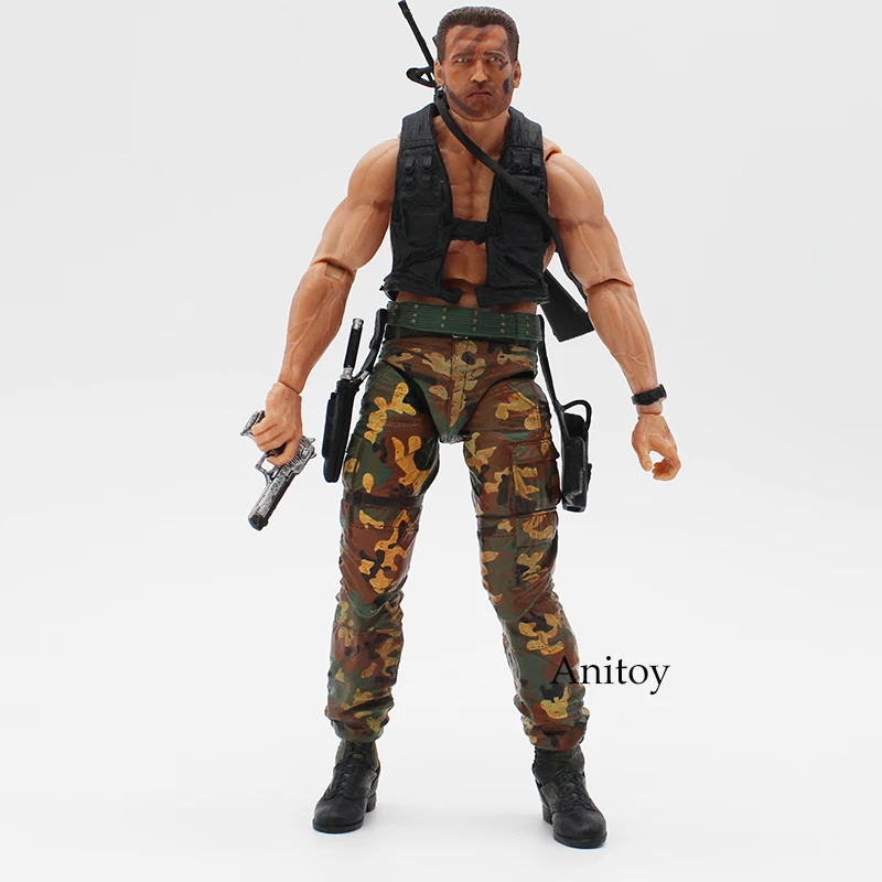 NECA 30th юбилей джунглей патруля соприкосновение извлечения Маскировка голландский джунгли Охотник Unmasked демон Хищник фигурка