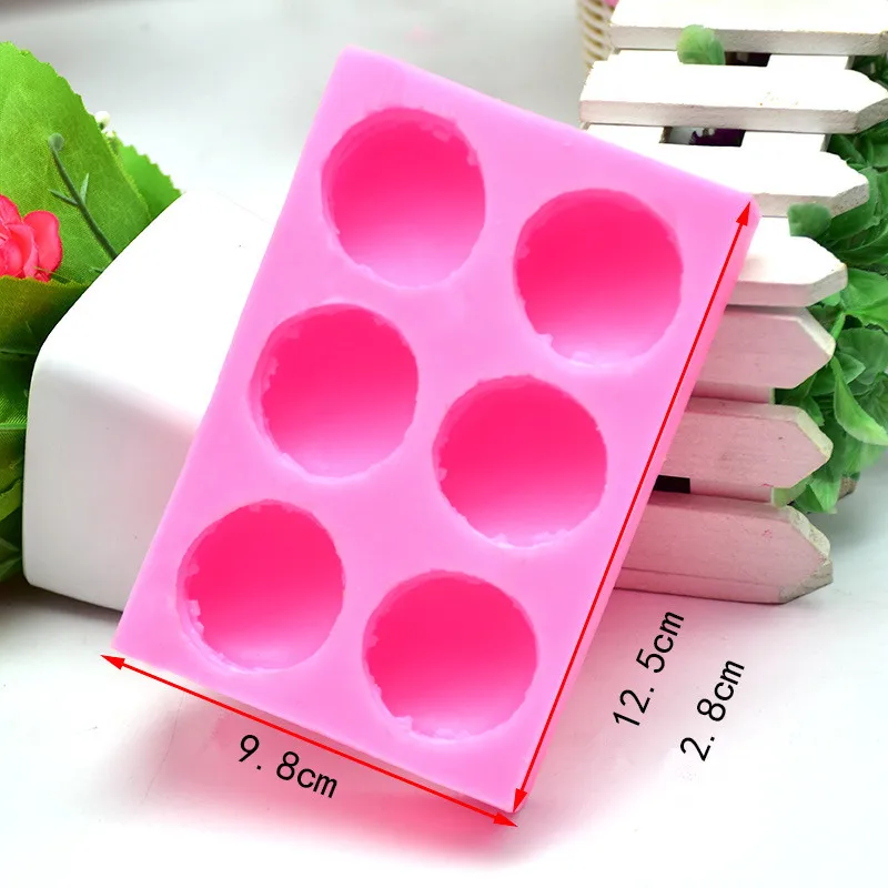 

WOWCC 3D Macaron Soap Silicone Mold Fondant Mold Cake Decorating Tools Sugar Craft Biscuit Chocolate Mold