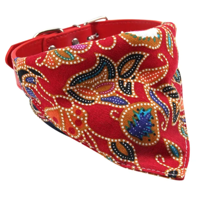 Japanese Style Dog Bandanas Cotton Washable Pet Bandanas Scarf Bow ties Collar Cat XS-L dog Scarf Dog Accessories - Цвет: R