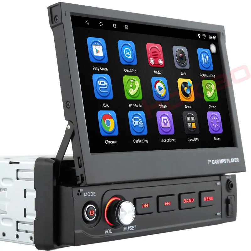 1 Din Android 6 0 автомобиль DVD радио плеер 7 &quot600*1024 универсальный для Nissan vw kia Mazda gps
