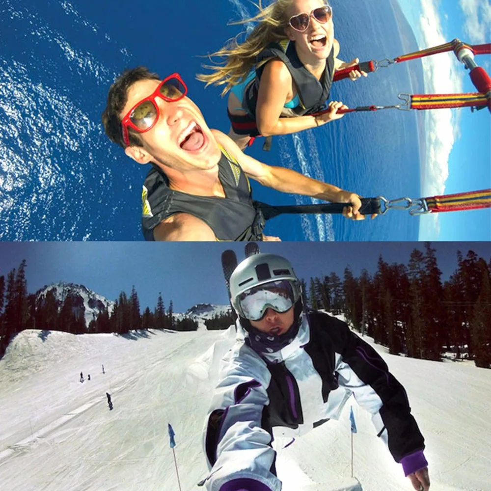 For Go Pro Accessories Handheld Pole Monopod Selfie Stick for GoPro HERO5 HERO4 Session 4 3 2 1SJ4000 SJ5000 Size:19-49cm | Электроника