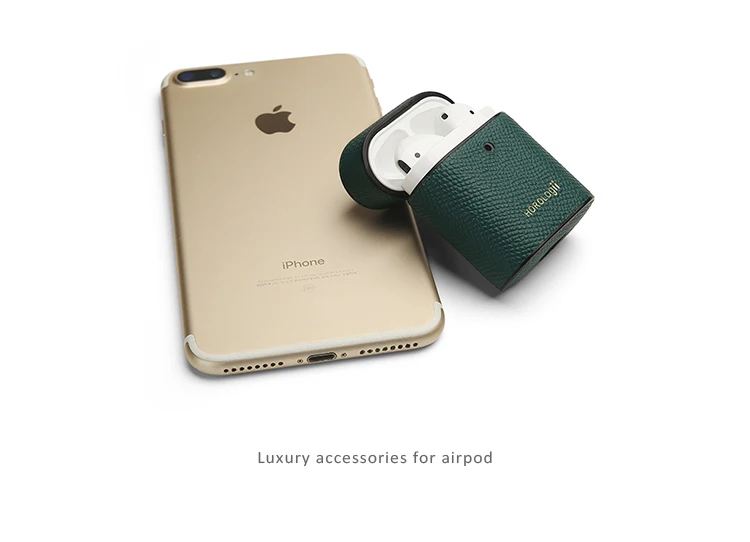 Horologii кожаный начальный чехол для iPhone X max чехол для AirPods чехол подарочный набор роскошный Прямая поставка