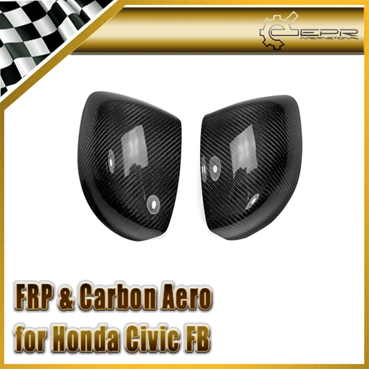 Автомобильный Стайлинг для Honda Civic FB 2012 (4 двери) боковое зеркало из углеродного