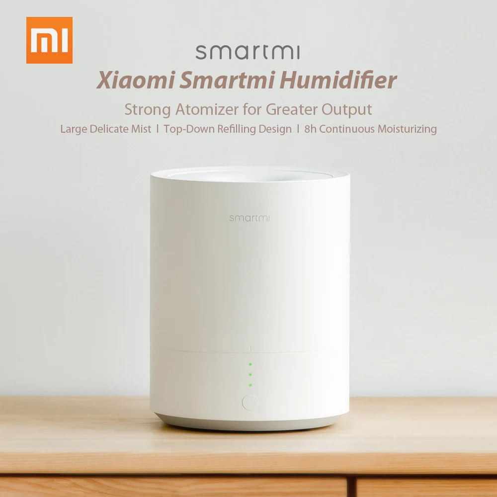 Xiaomi Smartmi увлажнитель воздуха для дома Ароматерапия Эфирные масла Арома диффузор воздушный демпфер теплый туман тихая работа