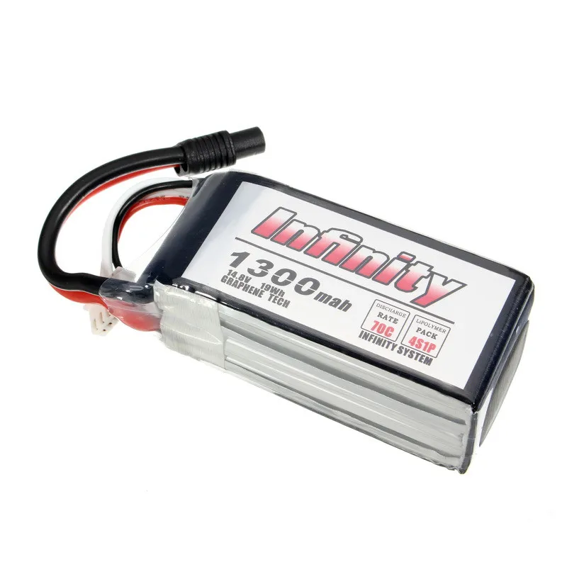 Пакетный Аккумулятор для Infinity 4S 14 8 V 1300mAh 70C Graphene LiPo XT60 SY60 с поддержкой 15C повышающего заряда Радиоуправляемый