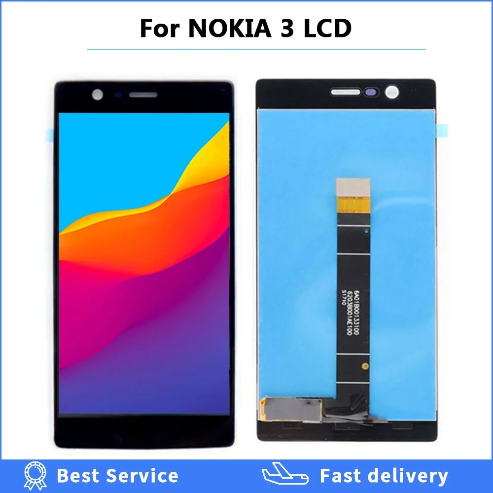 

5.0" lcd For Nokia 3 LCD Display Touch Screen Digitizer Assembly Repair Parts For Nokia3 N3 TA-1032 TA-1020 TA-1028 LCDs Screen
