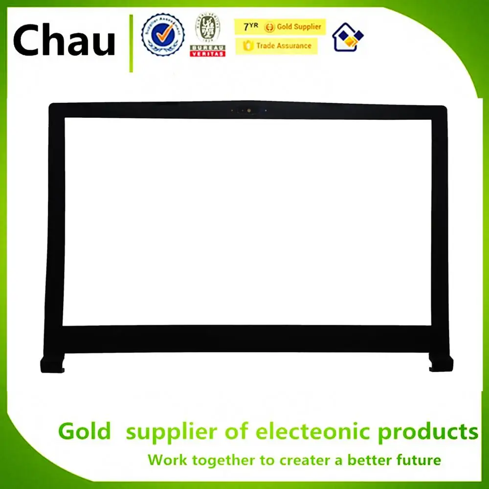 95% New For MSI GE63 Raider RGB 8RF-341CN 8RE-005 LCD Back Cover Top Rear/LCD Front Bezel Cover 3076P5A211