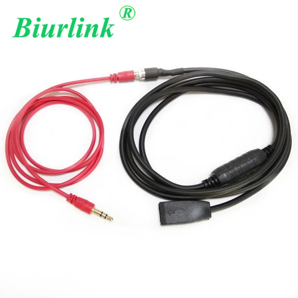 

Разъем AUX Biurlink 3,5 мм, сменный кабель для смены компакт-дисков для BMW E46 1998-2006, 10-контактный порт