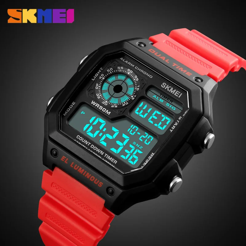 

Часы женские SKMEI, спортивные, цифровые, со светодиодный кой