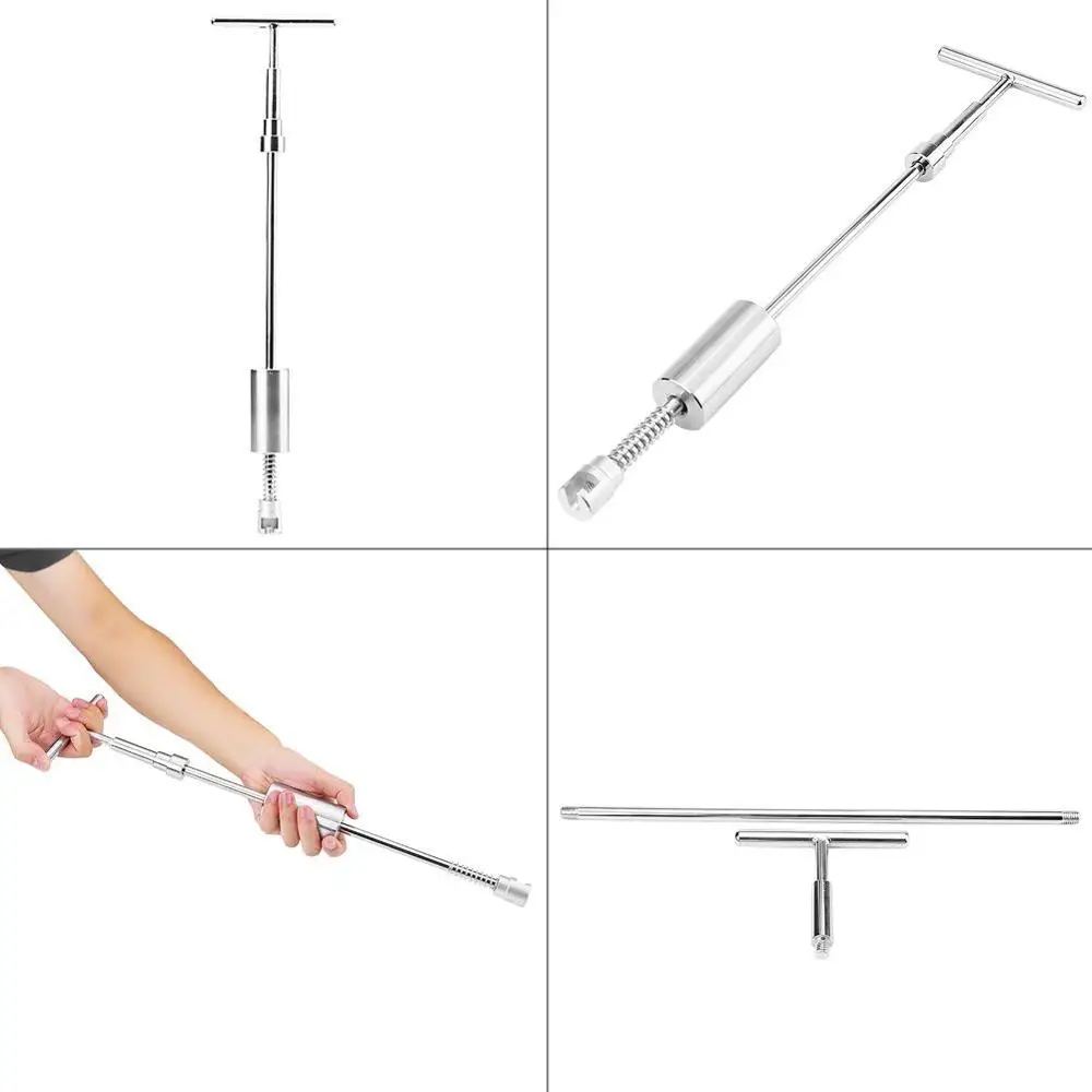 barato Corpo Do Carro Kits De Ferramentas De Reparo De Remoção De Dente Paintless Corpo Do Carro Ferramenta De Restauração De Martelo Deslizante Dent Extrator Guias De Cola Livre Presente