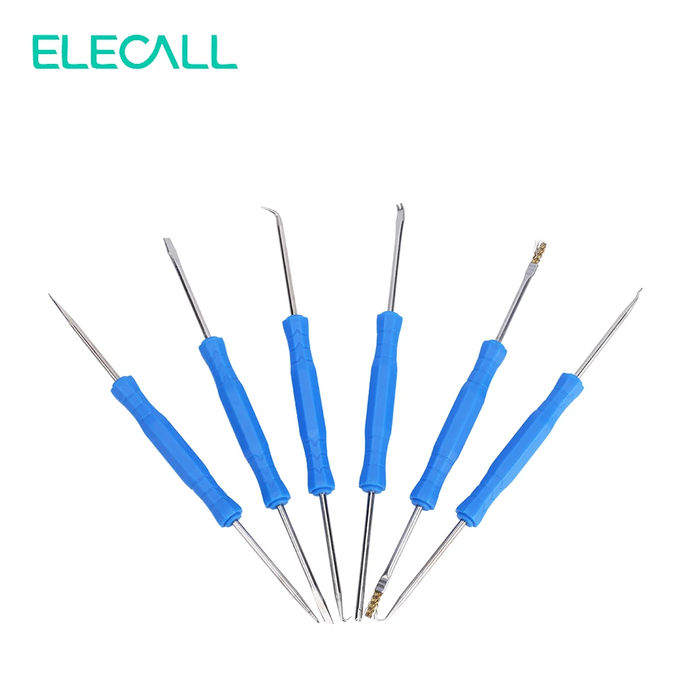 Вспомогательный стальной припой ELECALL 6 шт./лот набор инструментов ремонтных