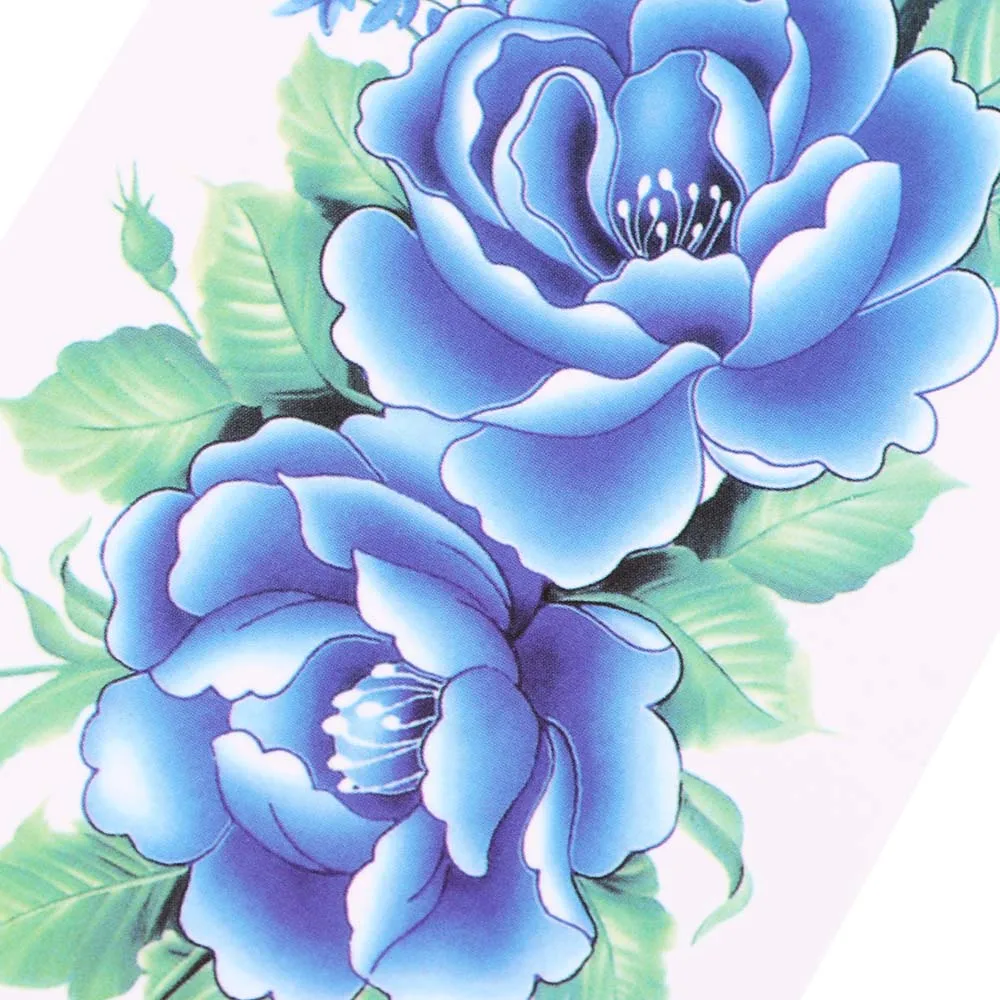 1 шт. модные водостойкие 3D наклейки для татуировок с розами женские сексуальные