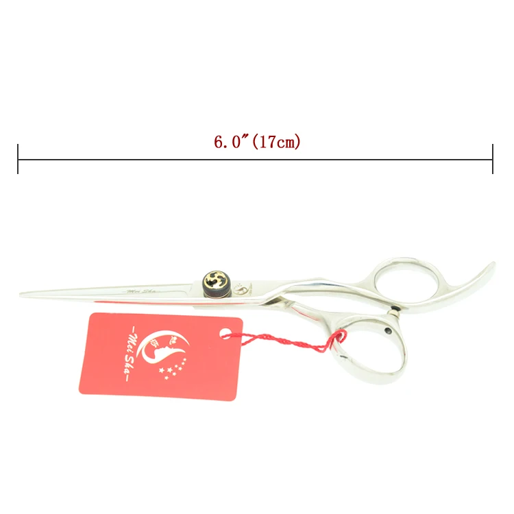 

Meisha 6.0 Inch Hairdressing Scissors Japan 440C Professional Human Hair Cutting Shears Thinning Tijeras Barbers Supplier HA0298